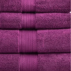 Zero Twist 6 Pieces 500GSM 100% Cotton Towel Set By Amelia -Bedding Store 10 1 5