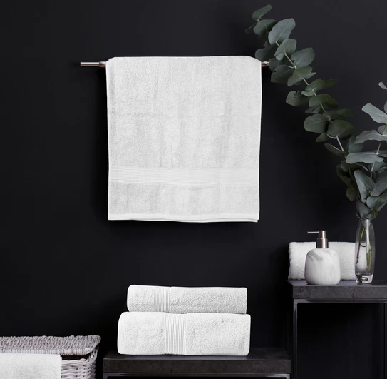 5pc Bamboo Cotton Towel Set By Royal Comfort 6 5pc Bamboo Cotton Towel Set By Royal Comfort - Image 4