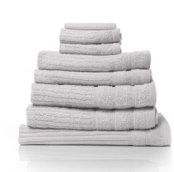 8 Piece 600 GSM Eden Egyptian Cotton Towel Pack By Royal Comfort -Bedding Store 13 4