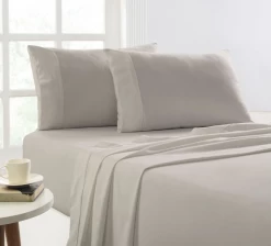 175 GSM Queen Egyptian Cotton Flannelette Plain Dyed Sheet Set Winter By Park Avenue -Bedding Store 15 1 1 1