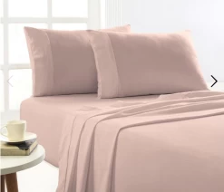 175 GSM Queen Egyptian Cotton Flannelette Plain Dyed Sheet Set Winter By Park Avenue -Bedding Store 16 1 1 1