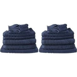 16pc Soft Egyptian Cotton Bath Towel Set