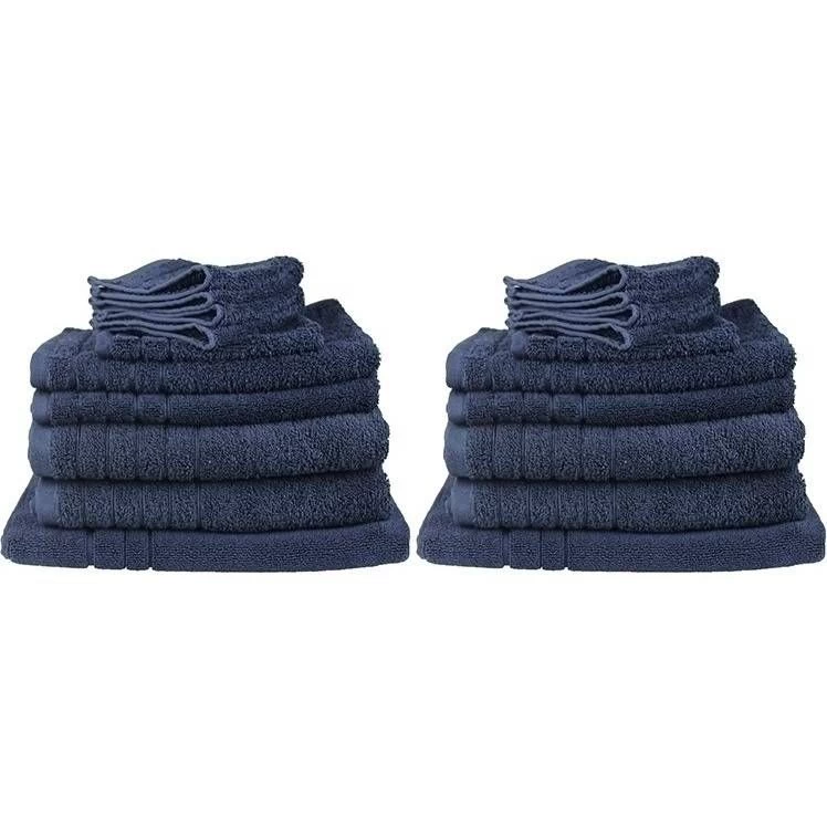 16pc Soft Egyptian Cotton Bath Towel Set 3 16pc Soft Egyptian Cotton Bath Towel Set