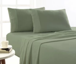 175 GSM Queen Egyptian Cotton Flannelette Plain Dyed Sheet Set Winter By Park Avenue -Bedding Store 17 1 1 1