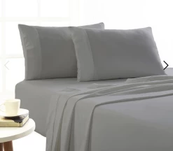 175 GSM Queen Egyptian Cotton Flannelette Plain Dyed Sheet Set Winter By Park Avenue -Bedding Store 18 1 1 1
