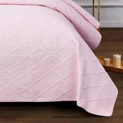 Blush Pink Coverlet Set By Classic Quilts -Bedding Store 1 cq blushpinkdetail2 540x540 crop center.progressive
