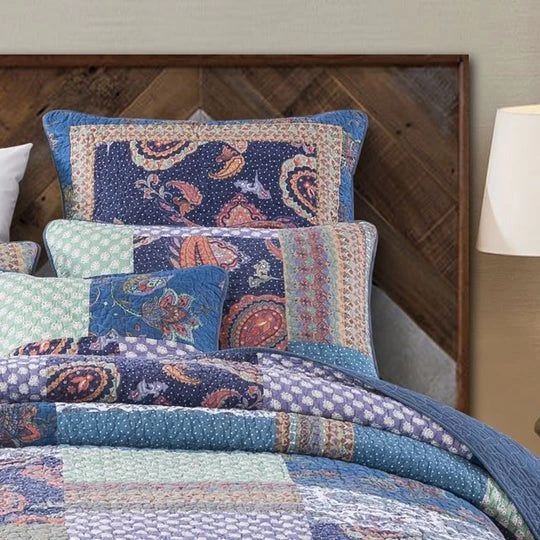 Sapphire Coverlet Set By Classic Quilt 4 Sapphire Coverlet Set By Classic Quilt - Image 2