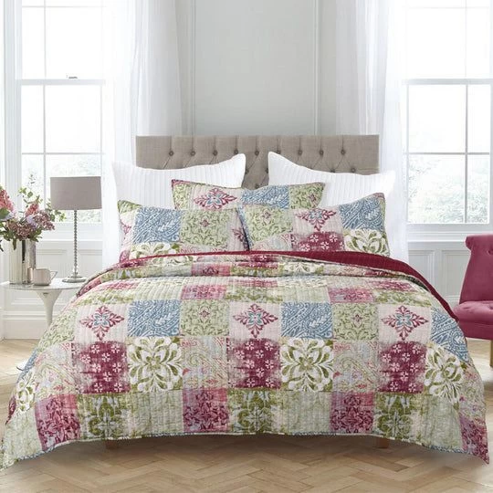 Spring Bank Coverlet Set Range By Classic Quilts 3 Spring Bank Coverlet Set Range By Classic Quilts