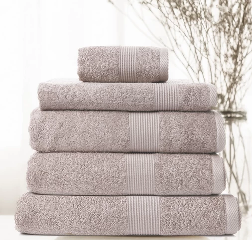 5pc Bamboo Cotton Towel Set By Royal Comfort 3 5pc Bamboo Cotton Towel Set By Royal Comfort