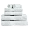 Zero Twist 6 Pieces 500GSM 100% Cotton Towel Set By Amelia