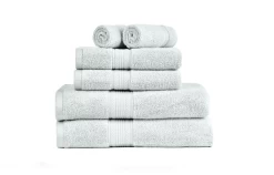 Zero Twist 6 Pieces 500GSM 100% Cotton Towel Set By Amelia