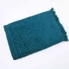 Jacquard Velour Twin Pack Fringed Egyptian Towels By Ramesses