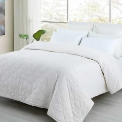 250GSM Bamboo & Cotton Blended Quilt 7 250GSM Bamboo & Cotton Blended Quilt -Bedding Store 250gsm bamboo cotton blended quilt 3