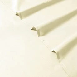 1200 TC Organic Cotton Cream King Bed Sheet Set By Elan Linen 12 1200 TC Organic Cotton Cream King Bed Sheet Set By Elan Linen -Bedding Store 276a51922 1