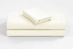 1200 TC Organic Cotton Cream King Bed Sheet Set By Elan Linen 17 1200 TC Organic Cotton Cream King Bed Sheet Set By Elan Linen -Bedding Store 276a52002 1