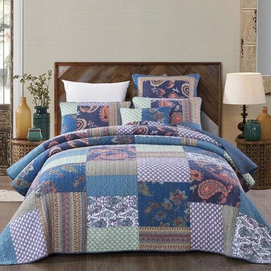 Sapphire Coverlet Set By Classic Quilt 3 Sapphire Coverlet Set By Classic Quilt