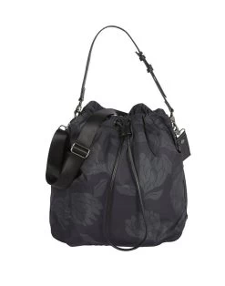 Drawstring Tote Nappy Bag Protea Black/Grey By OiOi 8 Drawstring Tote Nappy Bag Protea Black/Grey By OiOi -Bedding Store 2 43 15