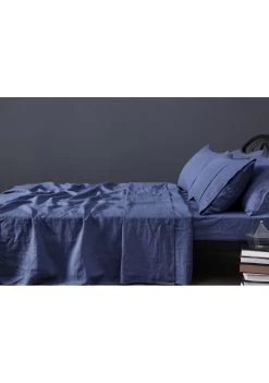 100% Linen Queen Sheet Set By Vintage Design 21 100% Linen Queen Sheet Set By Vintage Design -Bedding Store 2bd44346be268b97b7c582e654928f45 1 1