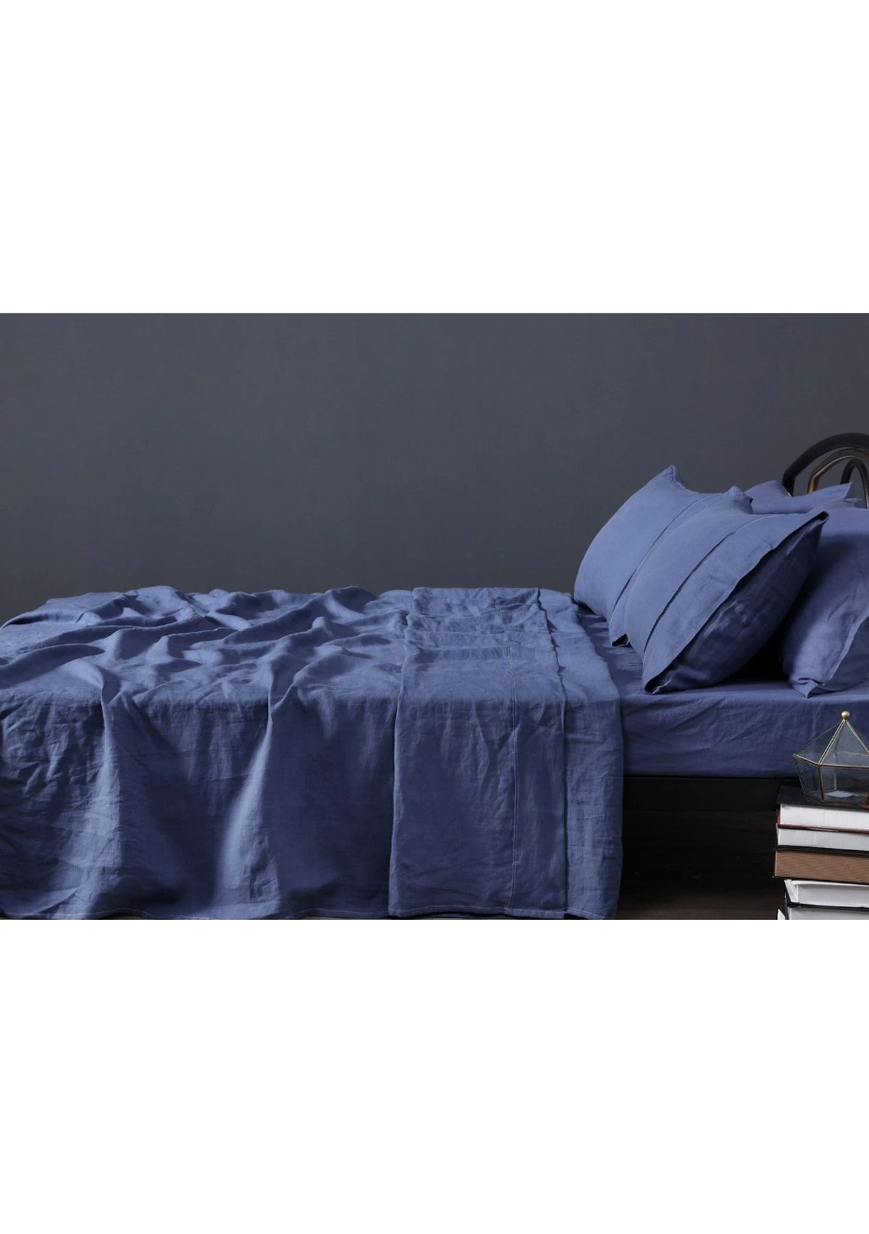 100% Linen Queen Sheet Set By Vintage Design 10 100% Linen Queen Sheet Set By Vintage Design - Image 8