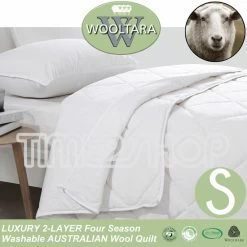 2PC Woollen Quilt Set -Bedding Store 2pc woollen quilt set 2