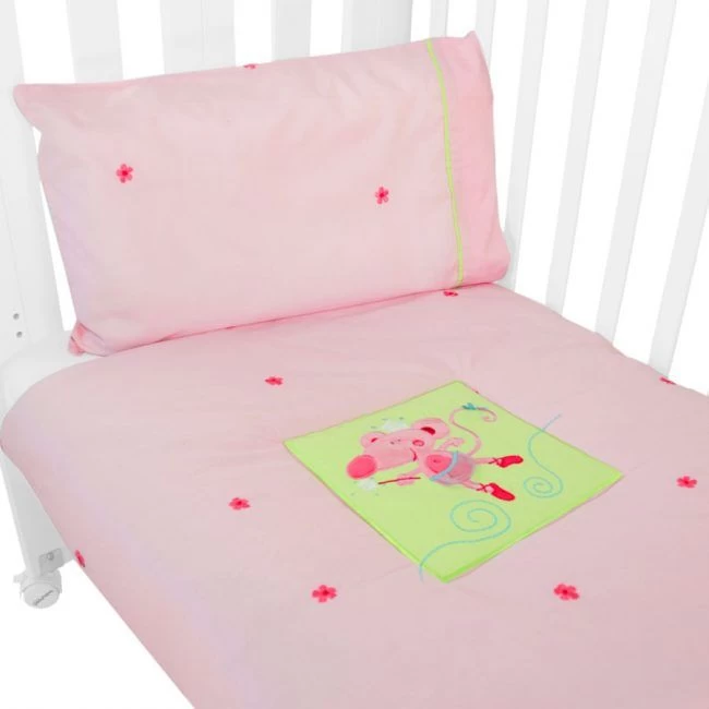 Ballerina Mouse 2 Pce Quilt And Pillow Case Set By Babyhood 4 Ballerina Mouse 2 Pce Quilt And Pillow Case Set By Babyhood - Image 2