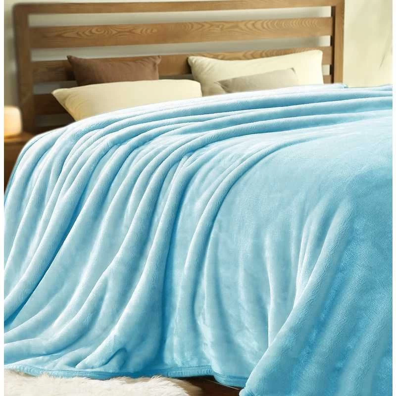 350GSM Mink Flannel/Plush Single/ Double Blanket By Kingtex 4 350GSM Mink Flannel/Plush Single/ Double Blanket By Kingtex - Image 2