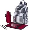 Backpack Nappy Bag Navy/White Stripe By OiOi 1 Backpack Nappy Bag Navy/White Stripe By OiOi -Bedding Store 3 17 5