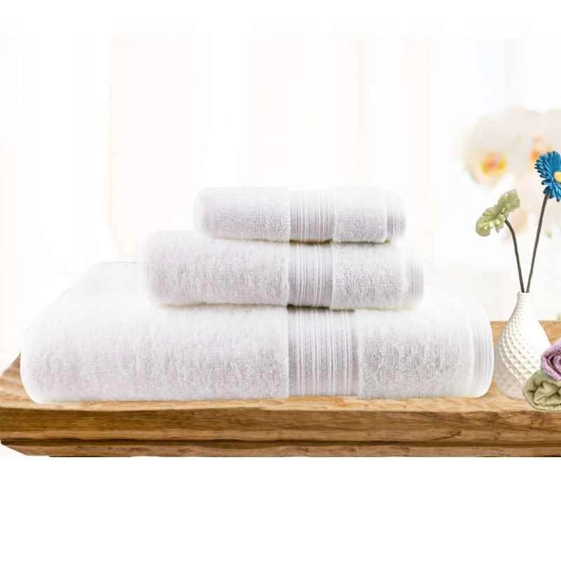 3 Piece Ultra-Light Cotton Bath Towel Set 4 3 Piece Ultra-Light Cotton Bath Towel Set - Image 2