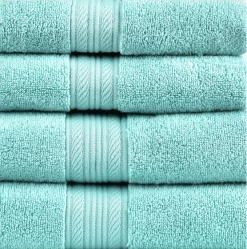 Single Ply Carded 6 Pieces 500GSM 100% Cotton Towel Set By Amelia -Bedding Store 4 16 2