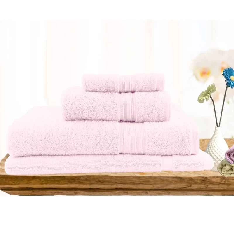 4 Piece Ultra-Light Cotton Bath Towel Set 3 4 Piece Ultra-Light Cotton Bath Towel Set