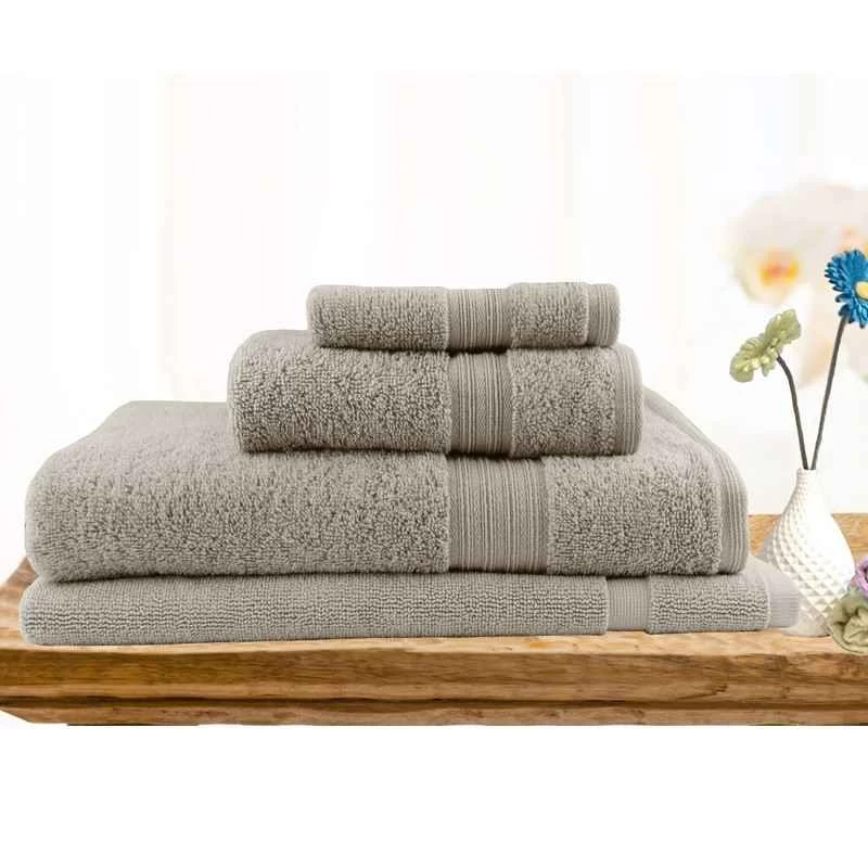 4 Piece Ultra-Light Cotton Bath Towel Set 4 4 Piece Ultra-Light Cotton Bath Towel Set - Image 2