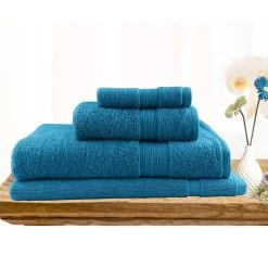 4 Piece Ultra-Light Cotton Bath Towel Set 12 4 Piece Ultra-Light Cotton Bath Towel Set -Bedding Store 4 piece ultra light cotton bath towel set 1