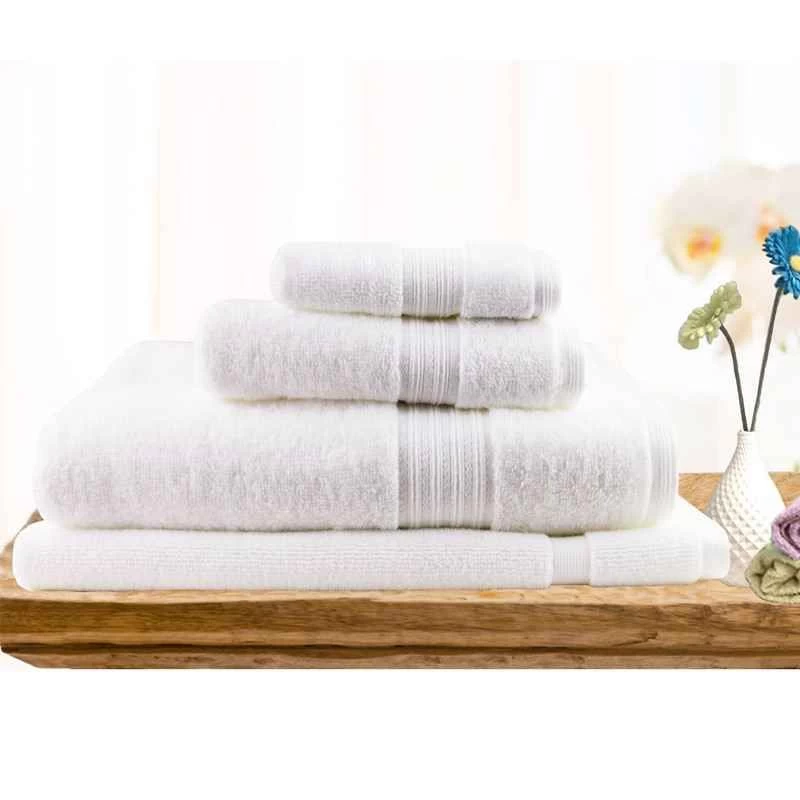4 Piece Ultra-Light Cotton Bath Towel Set 5 4 Piece Ultra-Light Cotton Bath Towel Set - Image 3