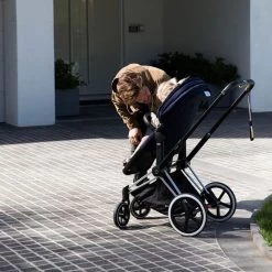 Priam 2IN1 Seat By Cybex 32 Priam 2IN1 Seat By Cybex -Bedding Store 516213063priam2in1lightseatroyalblue chromeframe l1