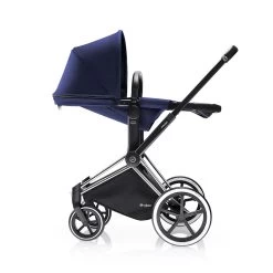 Priam 2IN1 Seat By Cybex 39 Priam 2IN1 Seat By Cybex -Bedding Store 516213063priam2in1lightseatroyalblue sidereclinewithchromeframe