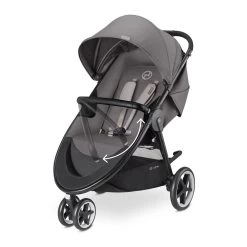 Agis M-Air 3 Manhattan Grey Stroller By Cybex 9 Agis M-Air 3 Manhattan Grey Stroller By Cybex -Bedding Store 517001919agismair3manhattangrey
