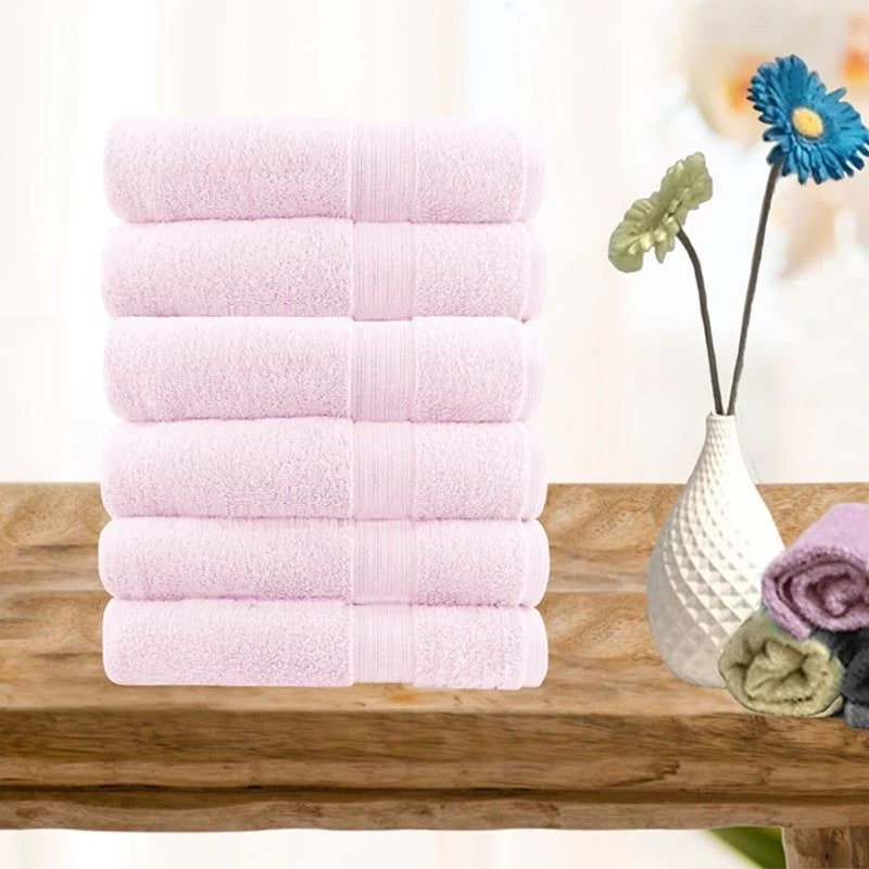 6 Piece Ultra Light Cotton Hand Towels 6 6 Piece Ultra Light Cotton Hand Towels - Image 4