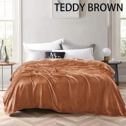 750GSM Ultrasoft Warm Winter Queen Mink Blanket By Ramesses -Bedding Store 750gsm ultrasoft warm winter queenking mink blanket 3