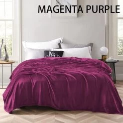 750GSM Ultrasoft Warm Winter Queen Mink Blanket By Ramesses -Bedding Store 750gsm ultrasoft warm winter queenking mink blanket 4