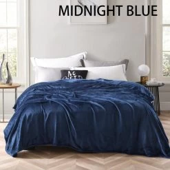 750GSM Ultrasoft Warm Winter Single Mink Blanket By Ramesses -Bedding Store 750gsm ultrasoft warm winter singledouble mink blanket 1