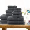 14 PCS Softouch Light Weight Soft Premium Cotton Bath Towel Set