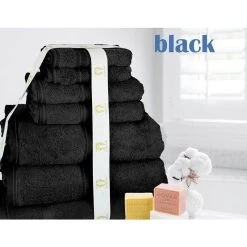 7PC 100% Egyptian Cotton Towel Sets By Ramesses -Bedding Store 7pc 100 egyptian cotton towel sets by ramesses 3