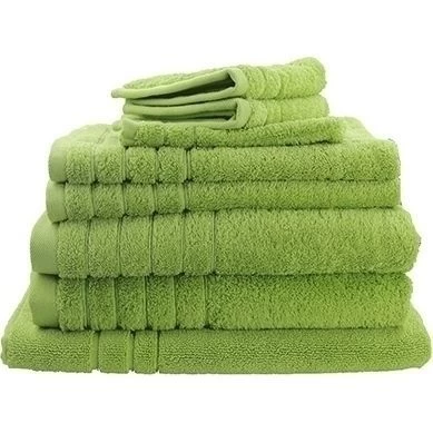8pc Soft Egyptian Cotton Bath Towel Set In Lime 3 8pc Soft Egyptian Cotton Bath Towel Set In Lime