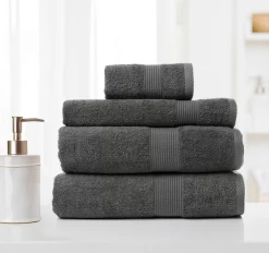 4pc Bamboo Cotton Towel Set By Royal Comfort 20 4pc Bamboo Cotton Towel Set By Royal Comfort -Bedding Store 9 5