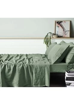 100% Linen King Sheet Set By Vintage Design