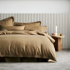 Abbotson Linen King Quilt Cover By Sheridan 39 Abbotson Linen King Quilt Cover By Sheridan -Bedding Store abbotson cumin 1