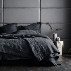 Abbotson Linen King Quilt Cover By Sheridan 28 Abbotson Linen King Quilt Cover By Sheridan -Bedding Store abbotson linen double quilt cover carbon 1 1