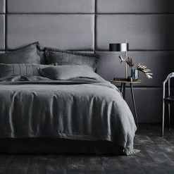 Abbotson Linen King Quilt Cover By Sheridan 26 Abbotson Linen King Quilt Cover By Sheridan -Bedding Store abbotson linen double quilt cover smoke 1 1