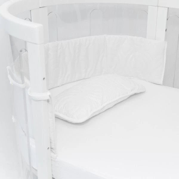 Cot Bumper & Pillow Set By Amani Bebe 3 Cot Bumper & Pillow Set By Amani Bebe