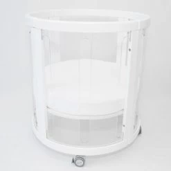 Organic 2pce Sheet Set By Amani Bebe 12 Organic 2pce Sheet Set By Amani Bebe -Bedding Store amani bebe kaylula fitted bassinet sheet white 300x300 2x